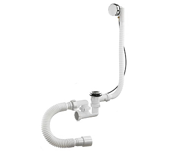 Сифон д\ванны ОРИО с гофрой 40*40-50 вып. п/аврег